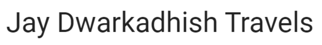 Jay Dwarkadhish Travels - Kapodra - Surat