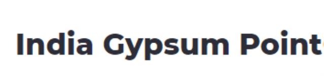 India Gypsum Point - Tikri - Gurugram