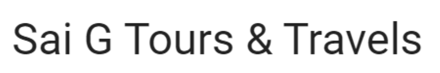 Sai G Tours & Travels - Gomti Nagar - Lucknow