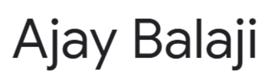 Ajay Balaji - Fazullaganj - Lucknow