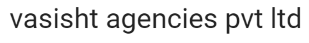 Vasisht Agencies Pvt Ltd - Sarvapriya Vihar- Delhi