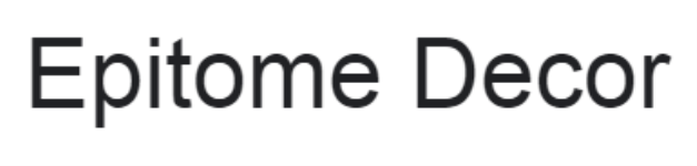 Epitome Decor - Shahdara - Delhi