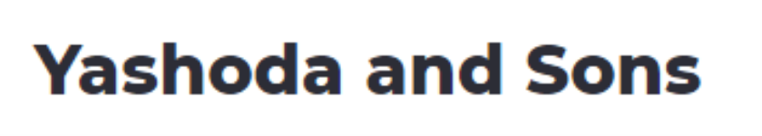 Yashoda And Sons - Najafgarh - Delhi