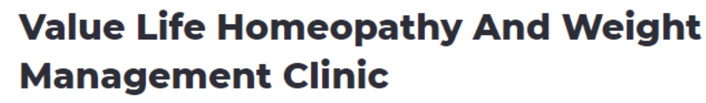 Value Life Homeopathy And Weight Management Clinic - Electronic City - Bengaluru