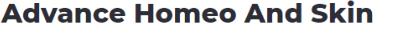 Advance Homeo And Skin Clinic - Indirapuram - Ghaziabad