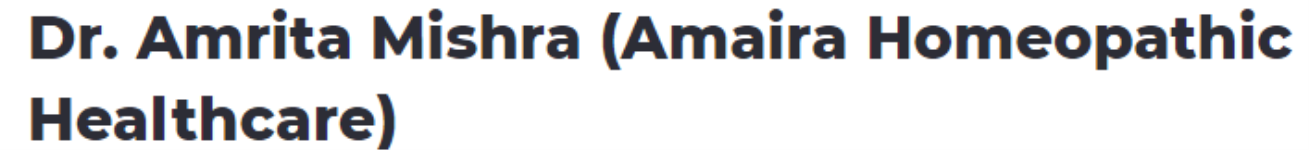 Dr. Amrita Mishra - Laxmi Nagar - Delhi