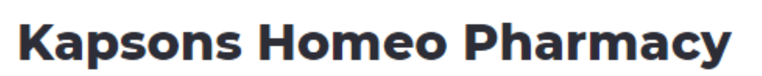 Kapsons Homeo Pharmacy - Tilak Nagar - Delhi