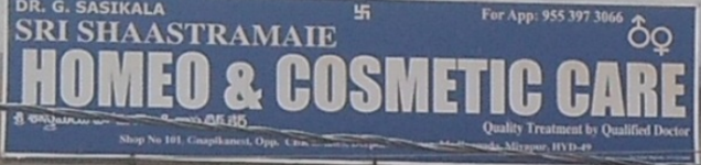 Sri Shaastramaie Homeo & Cosmetic Clinic & Store - Madinaguda - Hyderabad