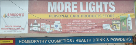 More Lights Homeo Clinic & Stores - Kukatpally - Hyderabad