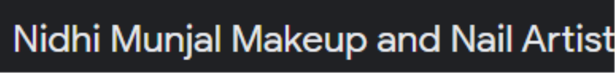 Nidhi Munjal Makeup & Nail Artist - - Dhanbad