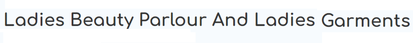 Ladies Beauty Parlour And Ladies Garments - Bhuli - Dhanbad