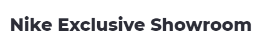 Nike Exclusive Showroom - Indiranagar - Bengaluru