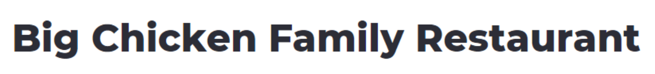 Big Chicken Family Restaurant - Adyar - Chennai