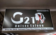 G21 Unisex Saloon - - Indore
