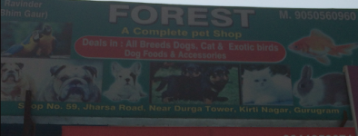 Forest A Complete Pet Shop - Sector 15 - Gurugram