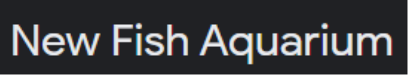 New Fish Aquarium - Sector 26 - Gurugram