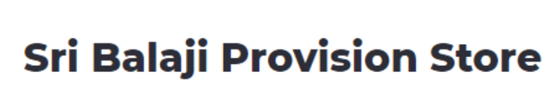 Sri Balaji Provision Stores - Jayanagar - Bangalore