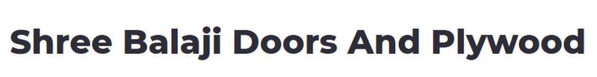 Shree Balaji Doors And Plywood - New Railway Road - Gurugram