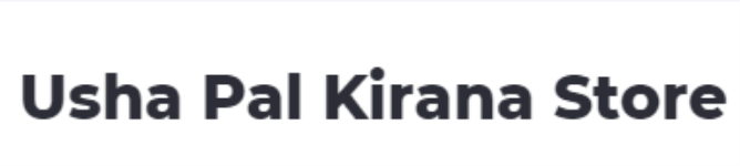 Usha Pal Kirana Store - Ekta Nagar - Indore