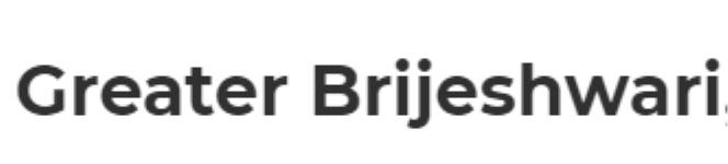 Greater Brajeshwari - Sector A - Indore