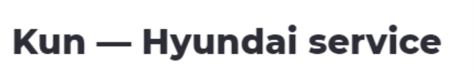 Kun Hyundai Service - Arumbakkam - Chennai