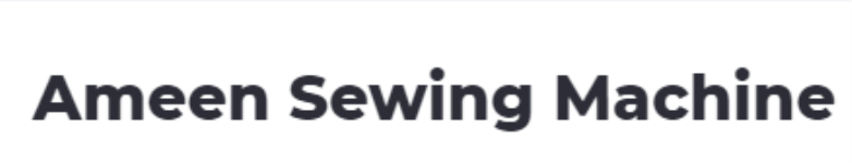 Ameen Sewing Machine - Kodigehalli - Bengaluru