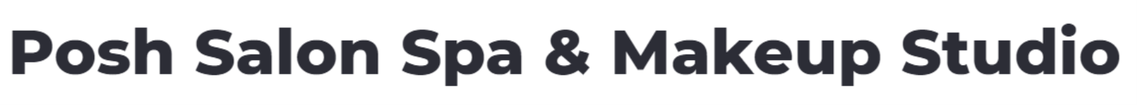 Posh Salon Spa & Makeup Studio - Sector 70 - Chandigarh