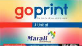 Go Print A Unit Of Marali Enterprises - Vasanth Nagar - Bengaluru