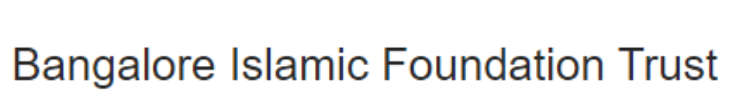 Bengaluru Islamic Foundation Trust - Vasanth Nagar - Bengaluru