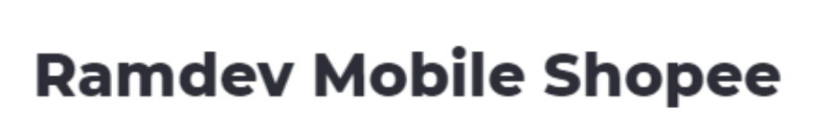 Ramdev Mobile Shopee - Kalewadi - Pune