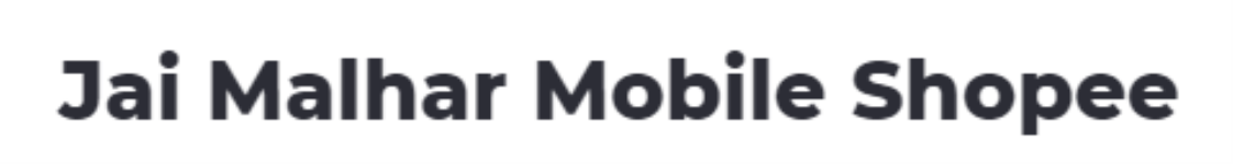 Jai Malhar Mobile Shopee - Mundhwa - Pune