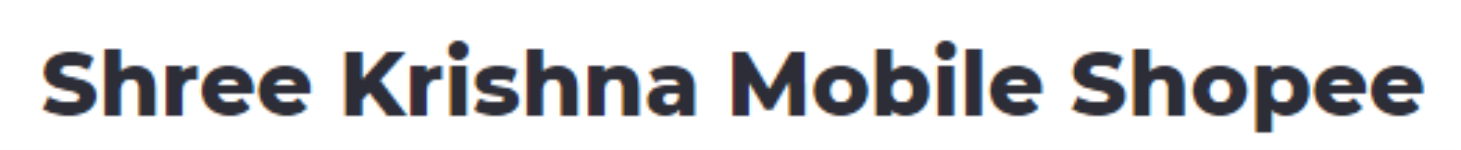 Krishna Mobile Shopee - Thergaon - Pune