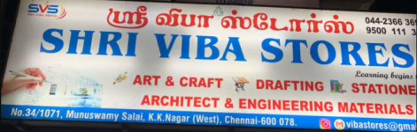 Shri Viba Stores - KK Nagar West - Chennai