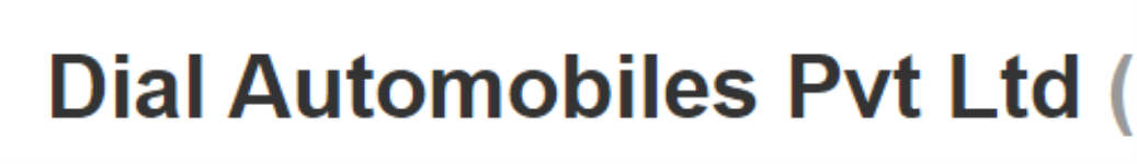 Dial Automobiles Pvt Ltd - Alipore - Kolkata