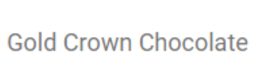 Gold Crown Chocolate - Marathahalli - Bengaluru