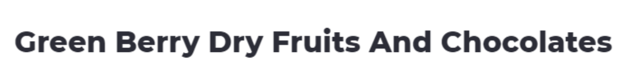 Green Berry - BTM Layout - Bengaluru