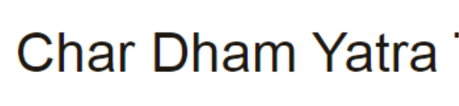 Chardham Yatra By S P Holidays - Haridwar Road - Haridwar