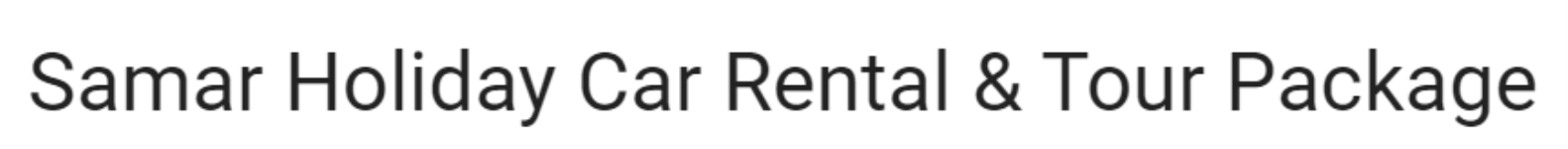 Samar Holiday Car Rental & Tour Package - Haridwar