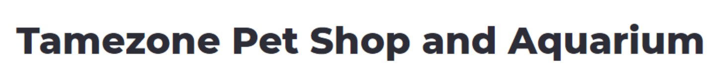 Tamezone Pet Shop And Aquarium - Airoli - Navi Mumbai