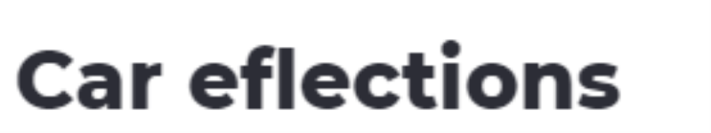 Car Eflections - Secunderabad - Hyderabad