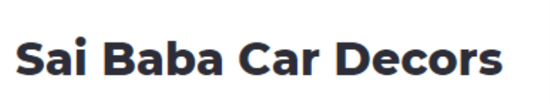 Sai Baba Car Decors - Bowenpally - Hyderabad