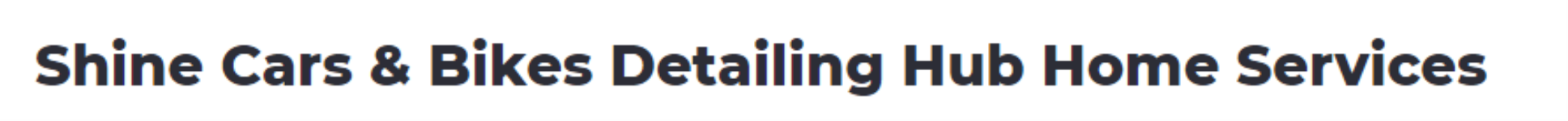 Shine Cars & Bikes Detailing Hub Home Services - Old Bowenpally - Hyderabad