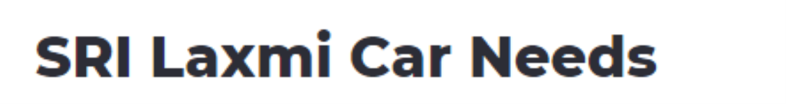 Sri Laxmi Car Needs - Banjara Hills - Hyderabad