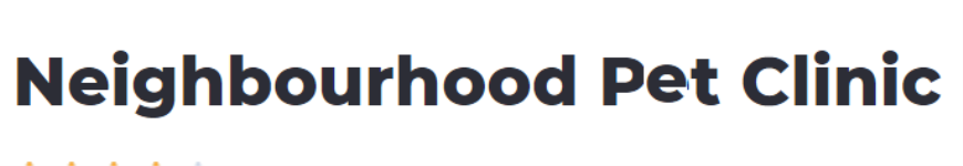 Neighbourhood Pet Clinic - Tarnaka - Hyderabad