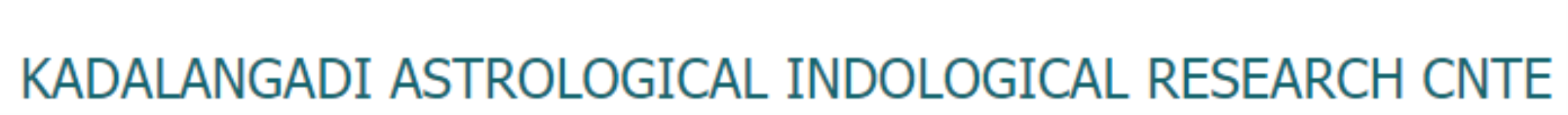 Kadalangadi Astrological Indological Research Cnte - T Nagar - Chennai