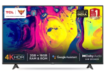 TCL 164 cm 65 inch Ultra HD LED Smart Android TV65P616