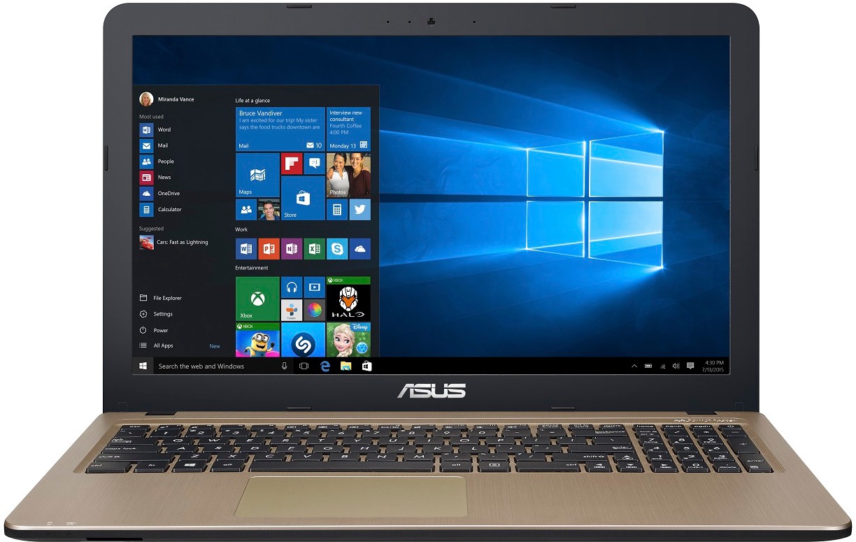Asus APU Quad Core E2 X540YA-XO760T Laptop Image
