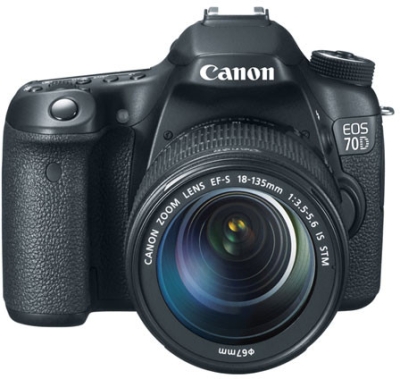 Canon EOS 70D (Body with EFS 18135 mm IS STM Lens) DSLR Camera Image