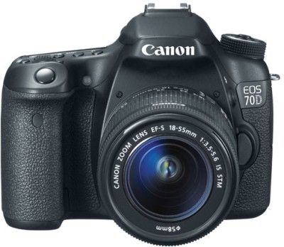 Canon EOS 70D (Body with EFS 1855 mm IS STM Lens) DSLR Camera Image
