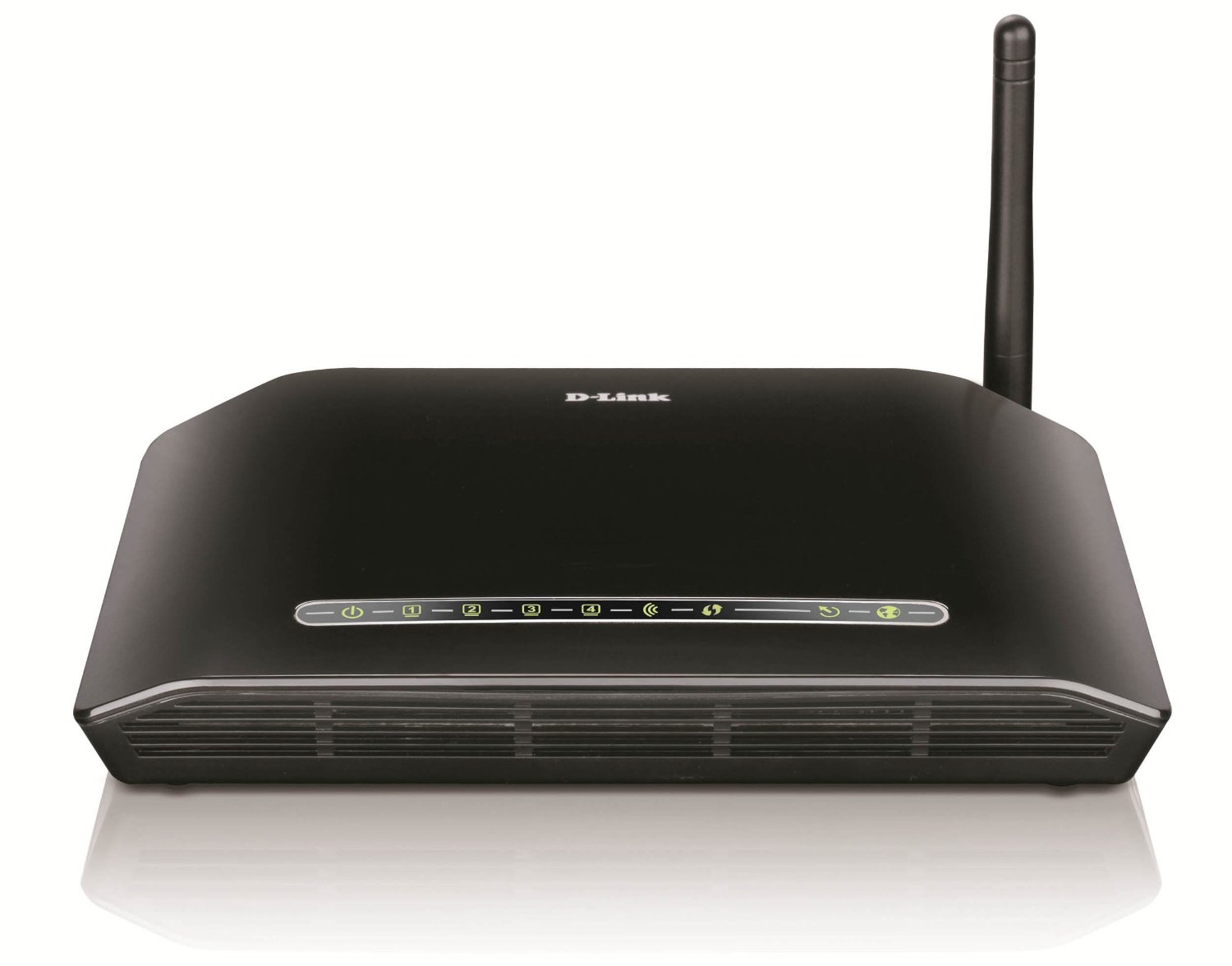D-Link DSL-2730U Wireless N 150 ADSL2+ 4-Port Router Image